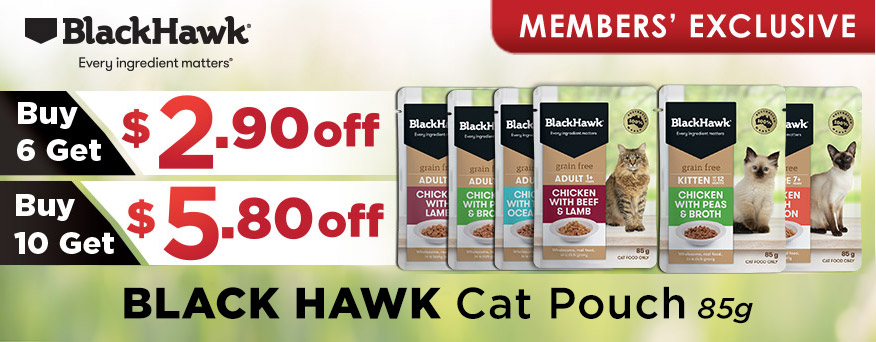 Black Hawk Cat Pouch